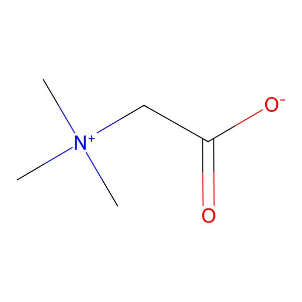 2D Structure of Betaine