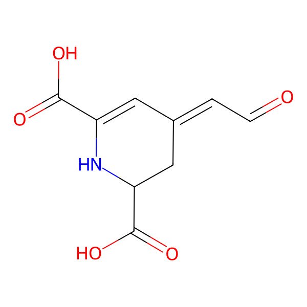 2D Structure of Betalamic acid