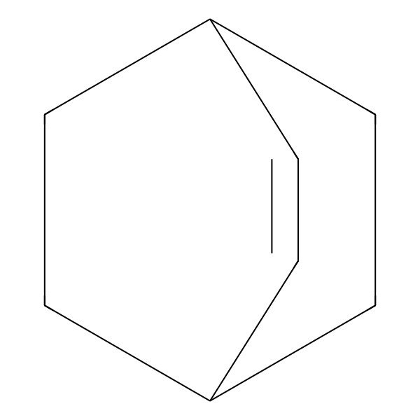 2D Structure of Bicyclo(2.2.2)oct-2-ene