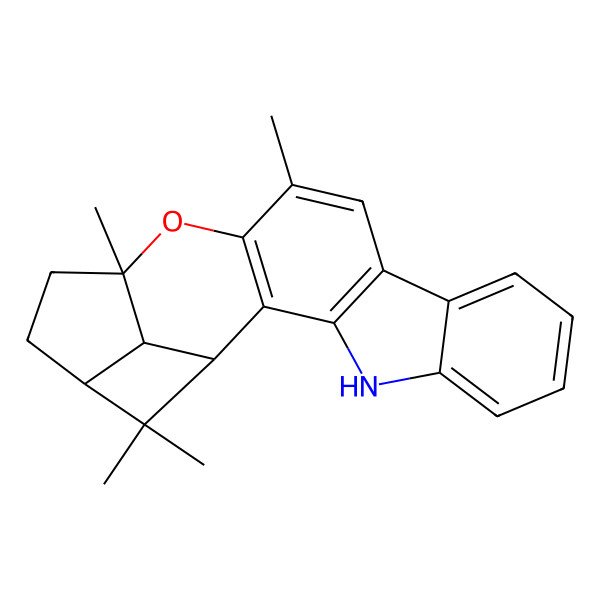 2D Structure of Bicyclomahanimbine