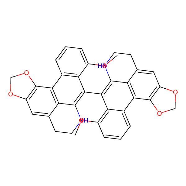 2D Structure of Bidebiline C