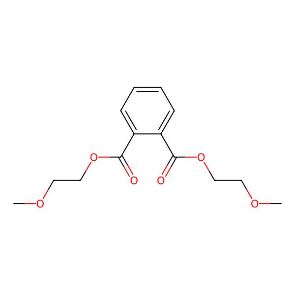 2D Structure of Bis(2-methoxyethyl) phthalate