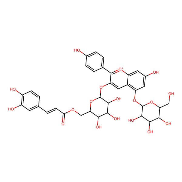 2D Structure of Bisdemalonylsalvianin