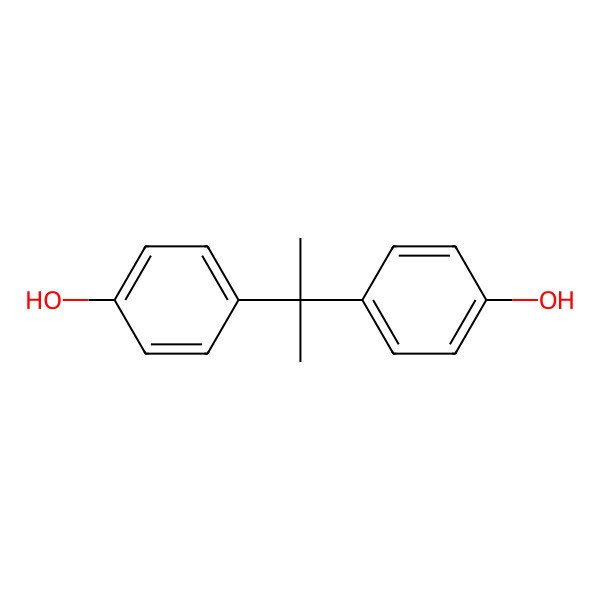 2D Structure of Bisphenol A 2D Structure of Bisphenol A