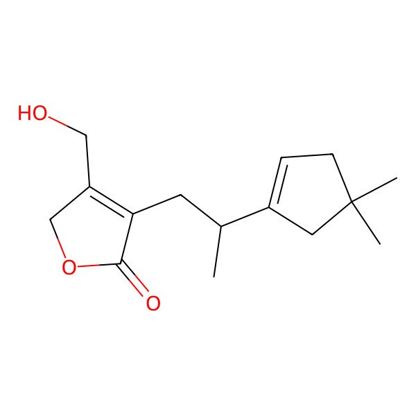 2D Structure of Blennin C
