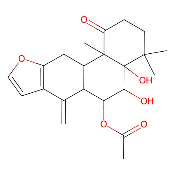 2D Structure of bonducellpin F 2D Structure of bonducellpin F
