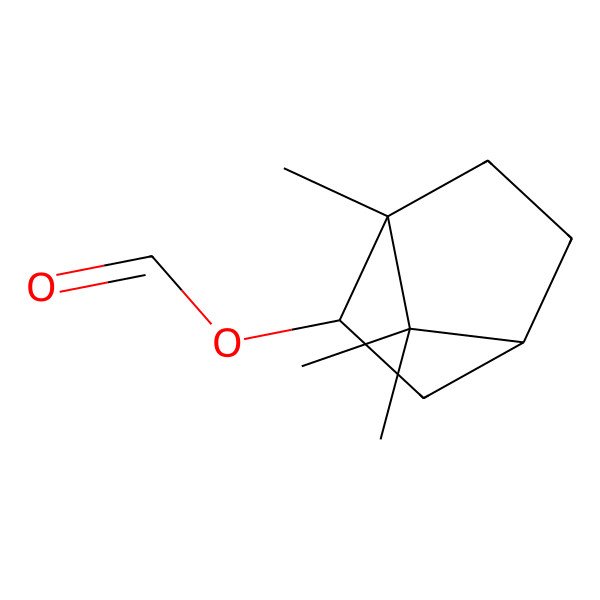 2D Structure of Bornyl formate 2D Structure of Bornyl formate