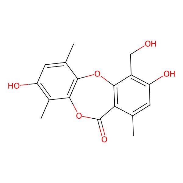 2D Structure of Botryorhodine C