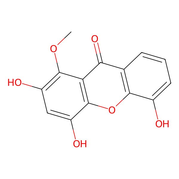2D Structure of BR-Xanthone B 2D Structure of BR-Xanthone B