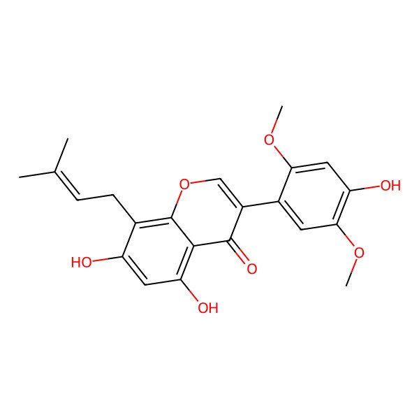 2D Structure of brandisianin C 2D Structure of brandisianin C