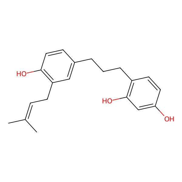 2D Structure of Broussonin C