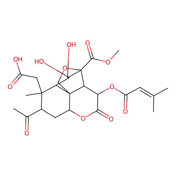 2D Structure of Bruceanic Acid E