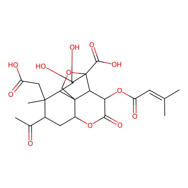 2D Structure of Bruceanic Acid F