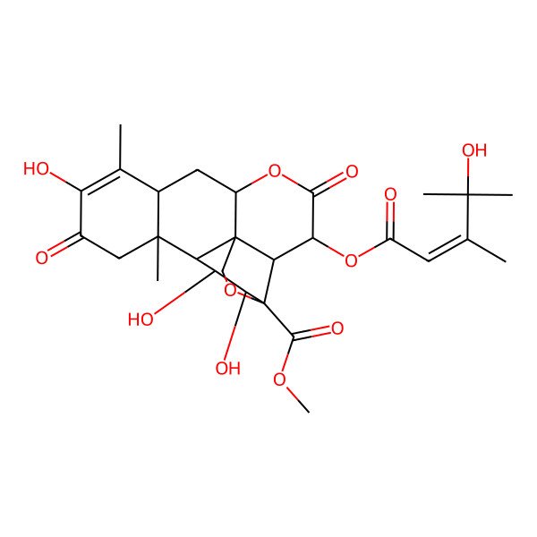 2D Structure of Bruceine C