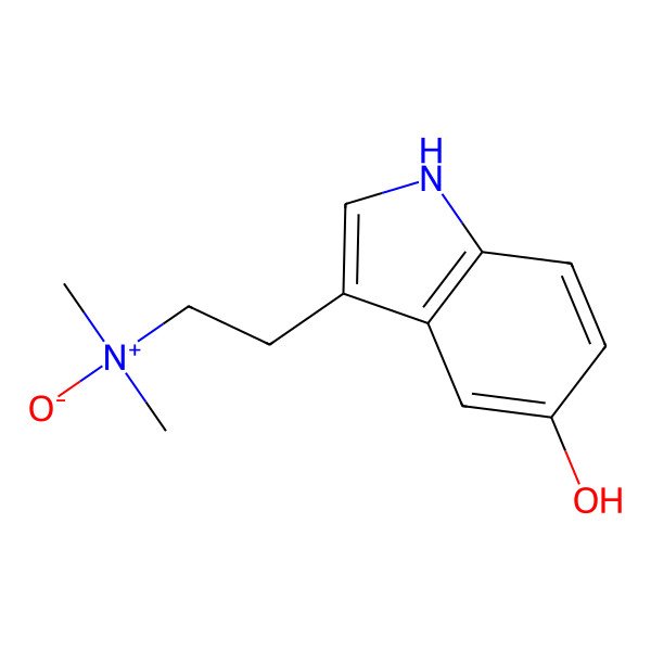 2D Structure of Bufotenin oxide