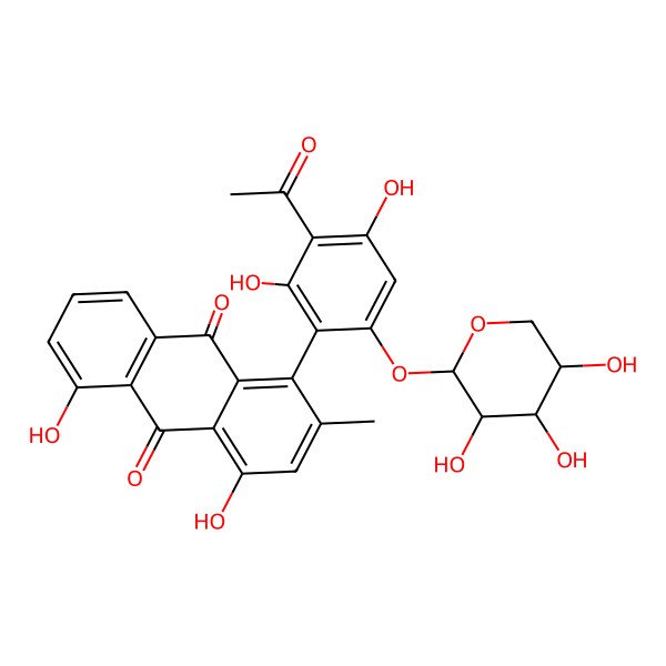 2D Structure of Bulbineloneside B