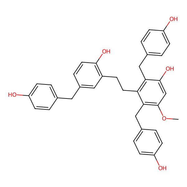 2D Structure of Bulbocodin[bibenzyl]