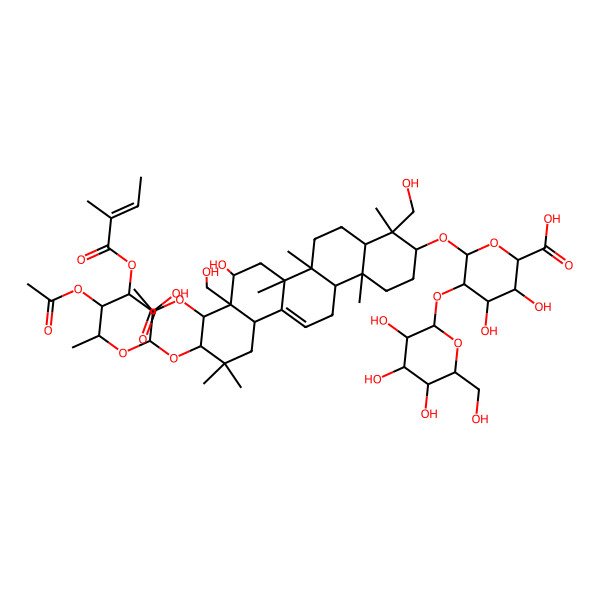 2D Structure of Bunkankasaponin A