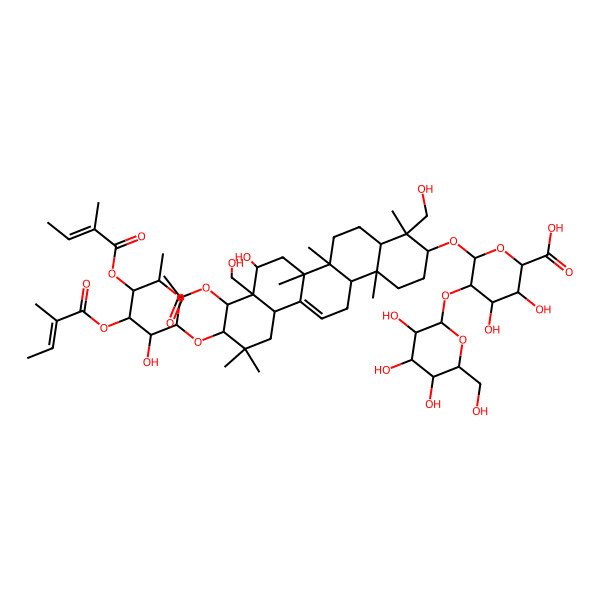 2D Structure of Bunkankasaponin B