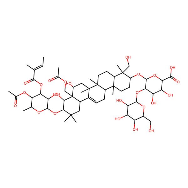 2D Structure of Bunkankasaponin C