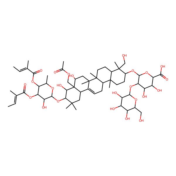 2D Structure of Bunkankasaponin D
