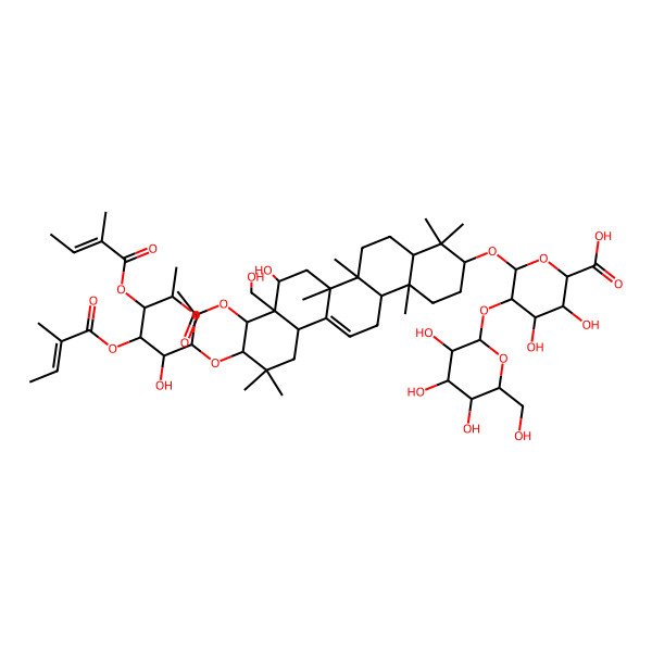2D Structure of Bunkankasaponin F