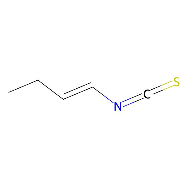 2D Structure of Butenyl isothiocyanate