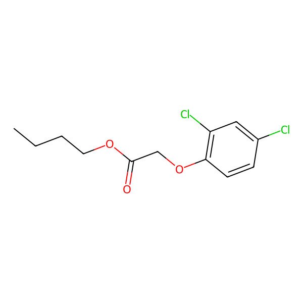 2D Structure of 2,4-D Butyl ester