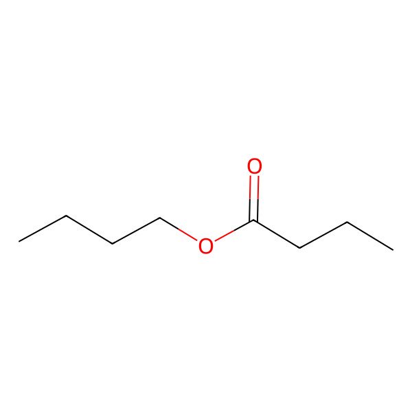 2D Structure of Butyl butyrate