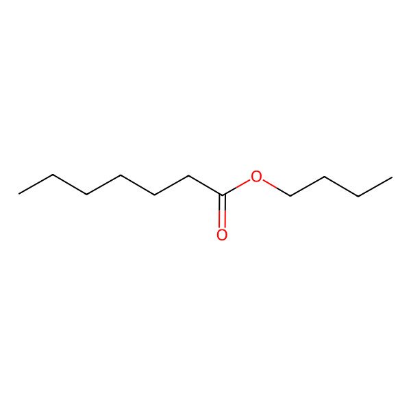 2D Structure of Butyl heptanoate