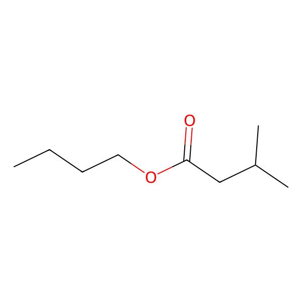 2D Structure of Butyl isovalerate