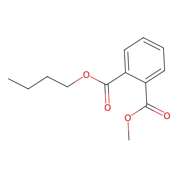 2D Structure of 1-Butyl 2-methyl 1,2-benzenedicarboxylate