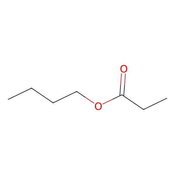 2D Structure of Butyl propionate
