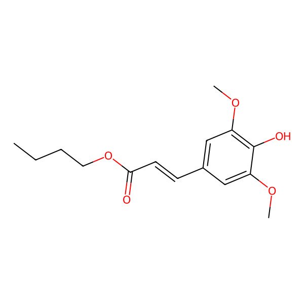 2D Structure of Butyl sinapate 2D Structure of Butyl sinapate