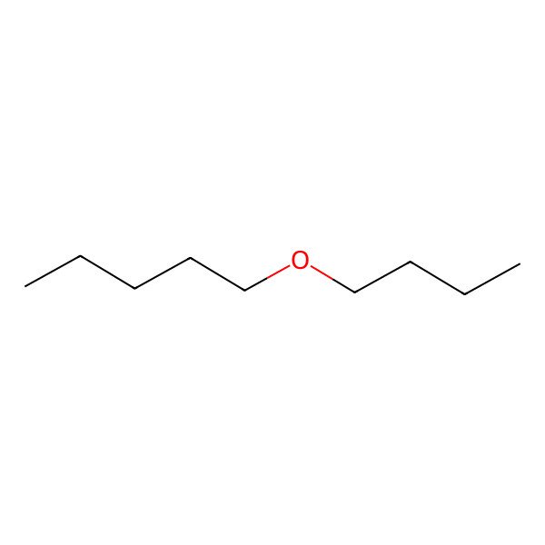 2D Structure of Butylpentyl ether