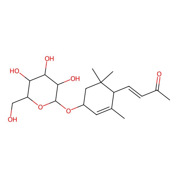 2D Structure of Byzantionoside A