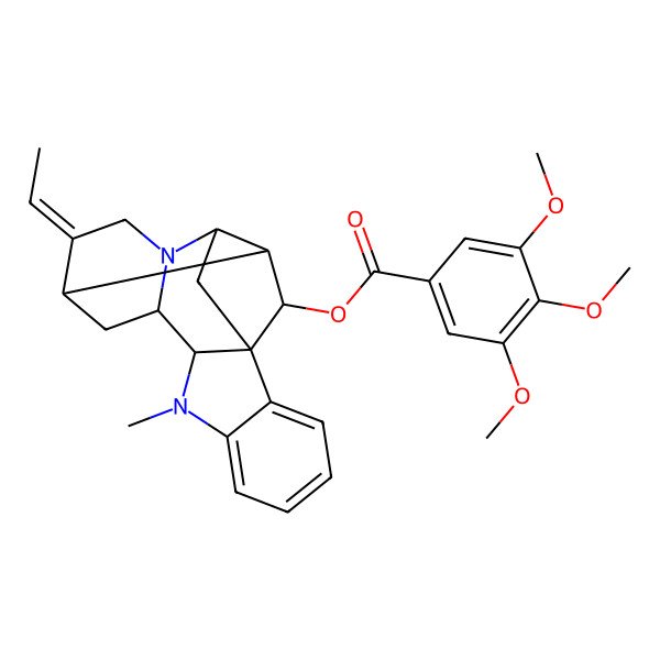 2D Structure of Rauvomitine