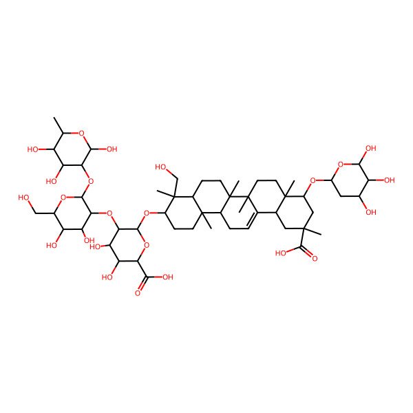 2D Structure of Sophoraflavoside III