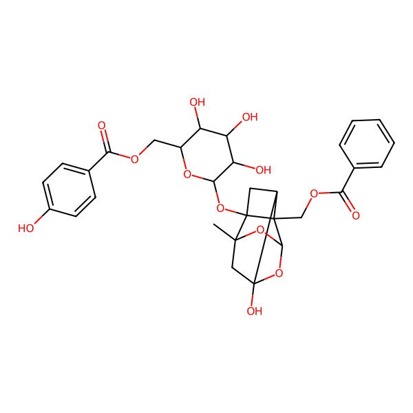 2D Structure of mudanpioside C 2D Structure of mudanpioside C