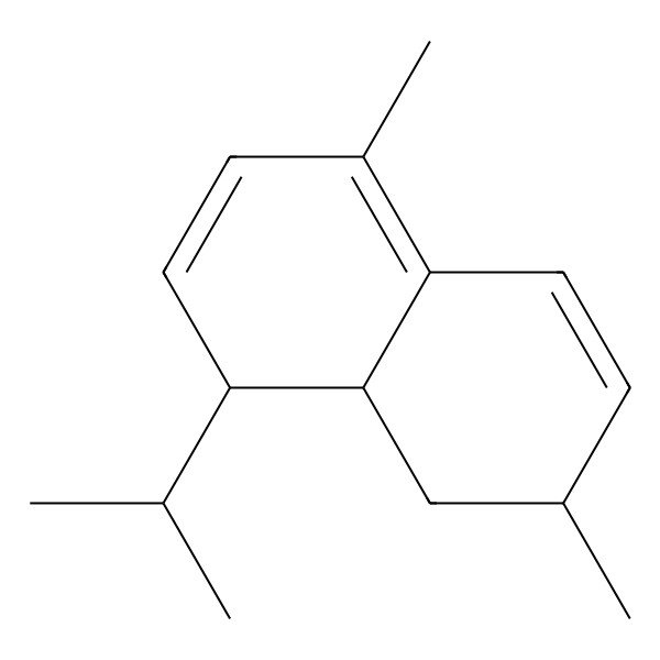2D Structure of Cadala-1(10),3,8-triene 2D Structure of Cadala-1(10),3,8-triene