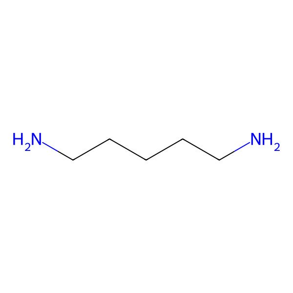 2D Structure of Cadaverine