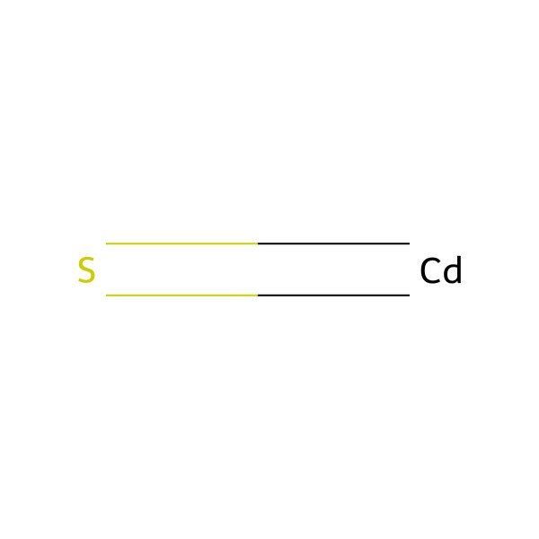 2D Structure of Cadmium sulfide