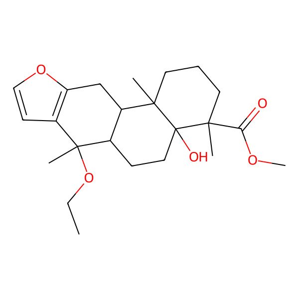 2D Structure of Caesaldekarin K 2D Structure of Caesaldekarin K