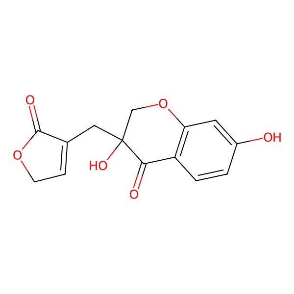 2D Structure of Caesalpiniaphenol B
