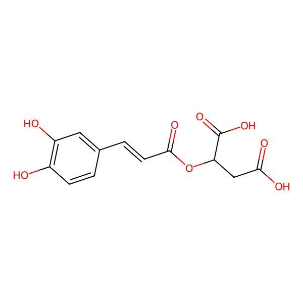 2D Structure of Caffeoylmalic Acid