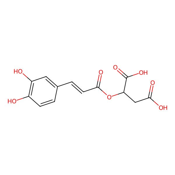 2D Structure of Caffeoylmalic Acid 2D Structure of Caffeoylmalic Acid