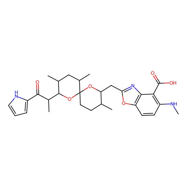 2D Structure of Calcimycin 2D Structure of Calcimycin