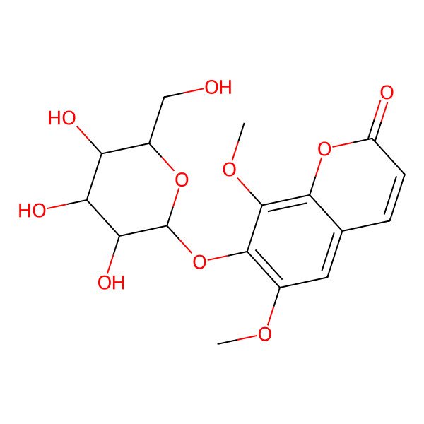 2D Structure of Calycanthoside
