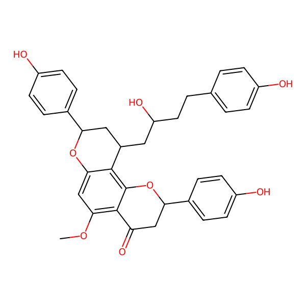 2D Structure of Calyxin M 2D Structure of Calyxin M