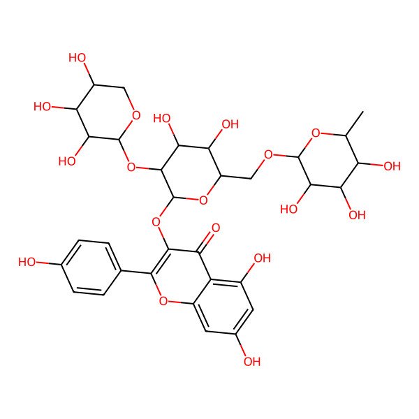 2D Structure of Camelliaside B 2D Structure of Camelliaside B